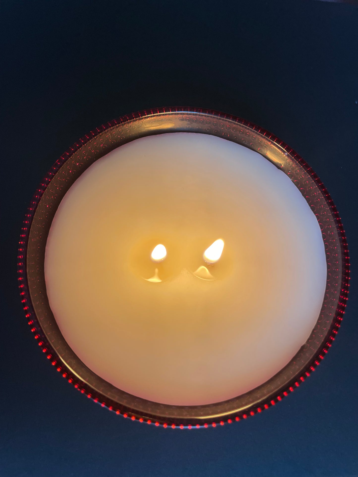 Red Valentine's Candle