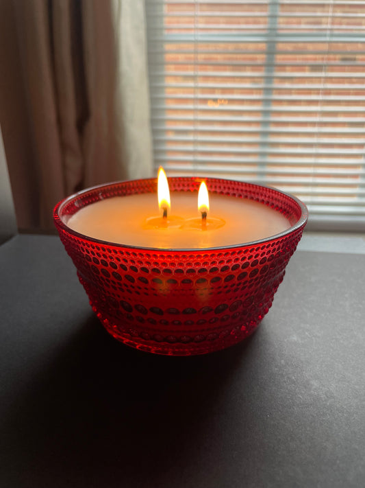Red Valentine's Candle