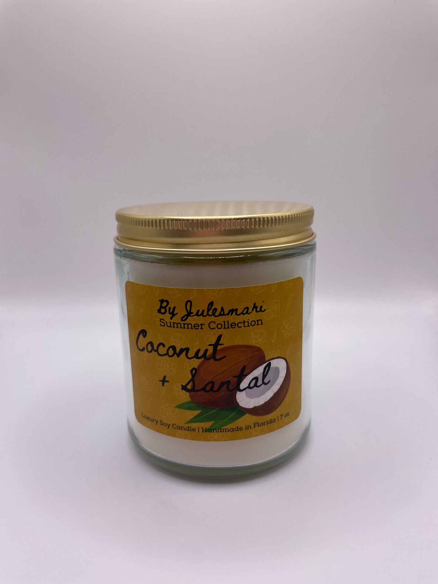 Coconut + Santal Candle