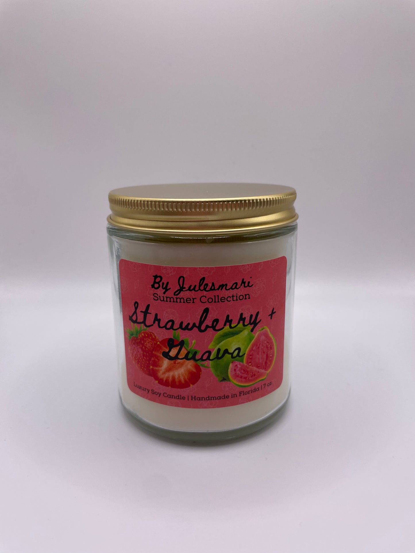 Strawberry + Guava Candle